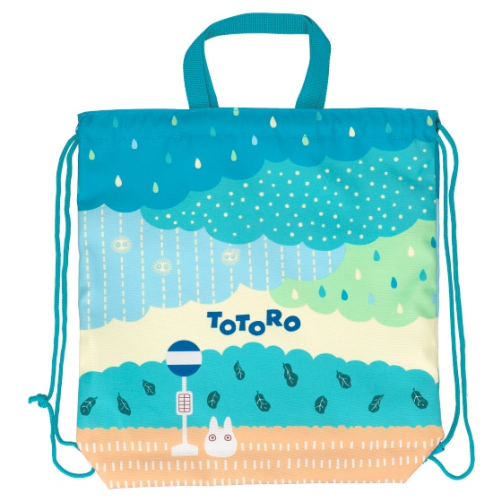 となりのトトロ「ぽつぽつ雨」ナップサック | どんぐり共和国そらのうえ店