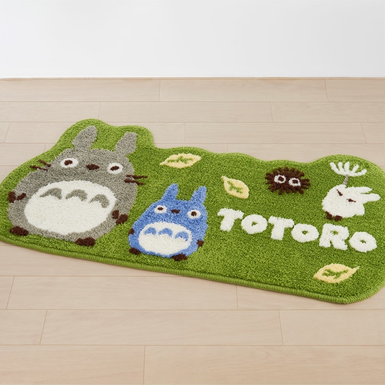 となりのトトロ アクセントマット トトロと風あそび 47x90cm