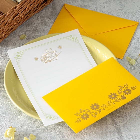 となりのトトロ 箔押しレターセット | どんぐり共和国そらのうえ店