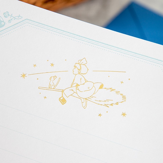 魔女の宅急便 箔押しレターセット | どんぐり共和国そらのうえ店