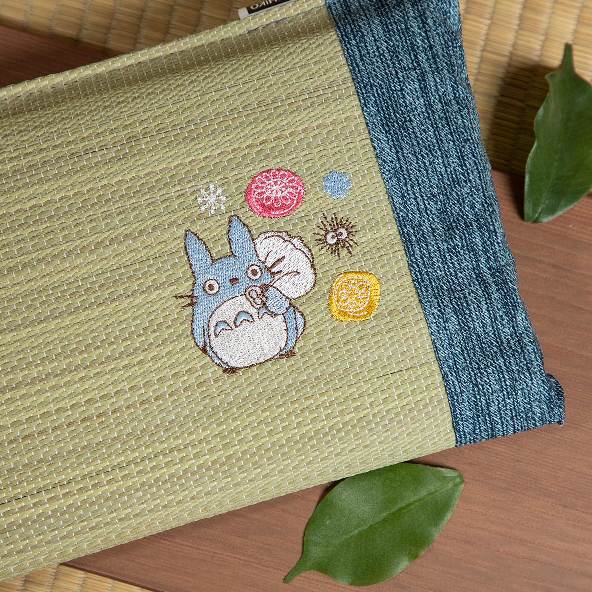 となりのトトロ い草 ミニ平枕 ドロップ | どんぐり共和国そらのうえ店