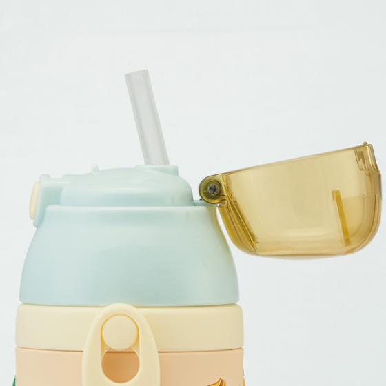 となりのトトロ やさい色 3Dワンプッシュストローボトル(380ml