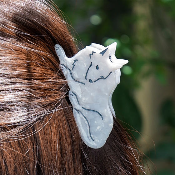 【Donguri Closet限定】もののけ姫 山犬のヘアクリップ