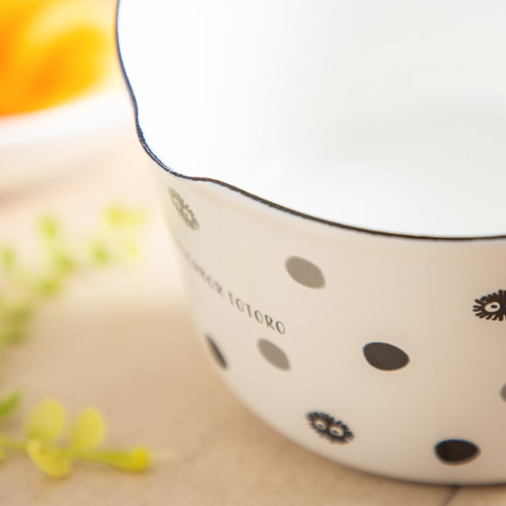 となりのトトロ マックロクロスケ ホーローミルクパン13㎝ ENMP2