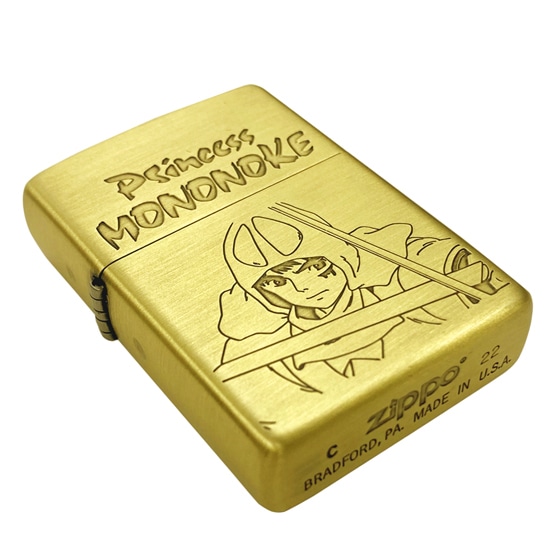 zippo☆もののけ姫☆アシタカ2☆スタジオジブリ 宮崎駿☆ジッポ ライター