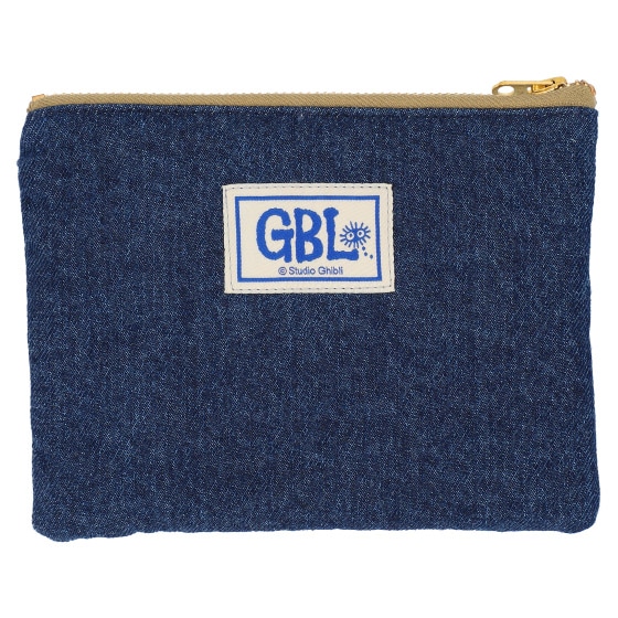 GBL】紅の豚 抜染デニムポーチ 赤い閃光 | どんぐり共和国そらの