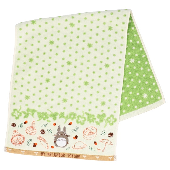 ジブリ トトロ フェイスタオル スタジオジブリ となりのトトロ フェイスタオル トトロ タオル