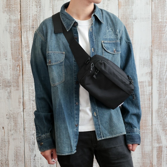 GBL】魔女の宅急便 デニムワークシャツ グーチョキパン店 VINTAGE WASH 