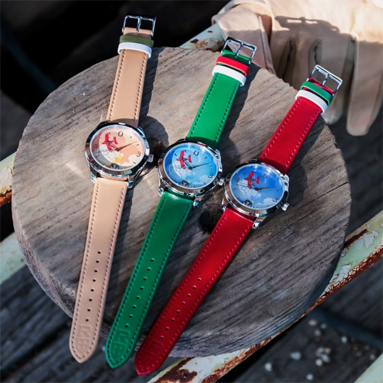どんぐり共和国限定】紅の豚 30周年限定モデル 腕時計 緑 ACCK728