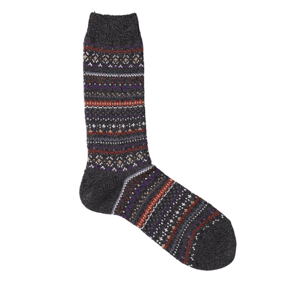 カオナシページ 千と千尋の神隠し リブ刺繍 ショート丈ソックス カオナシ