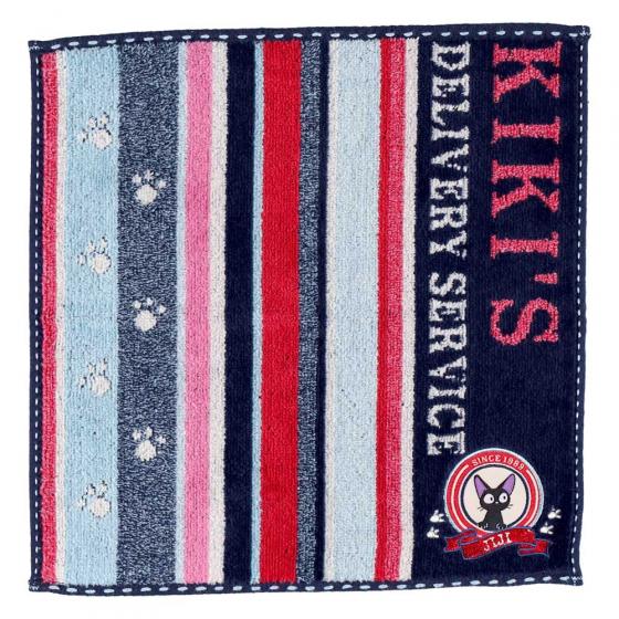 魔女の宅急便 「ストライプジジ」 ミニタオル