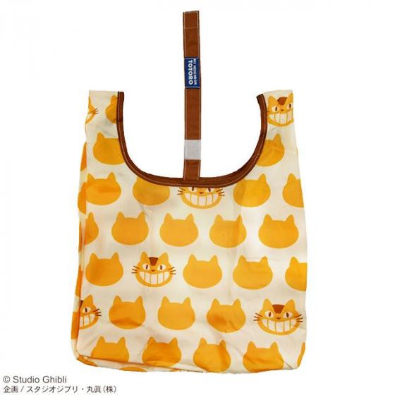 となりのトトロ 「ネコバスパターン」ミニエコバッグ