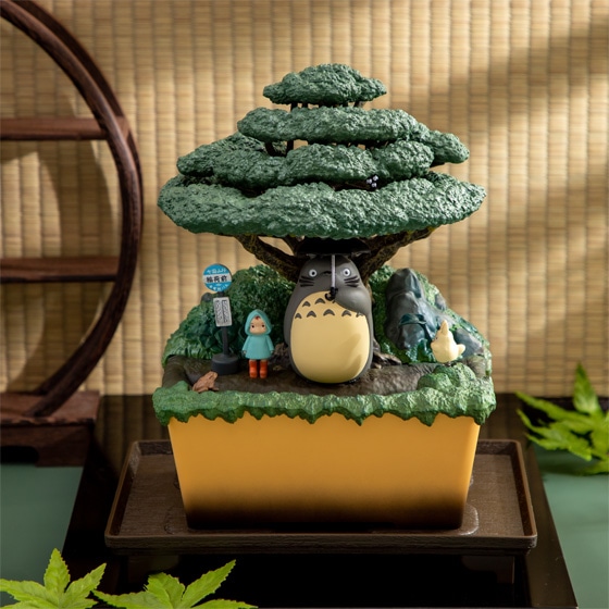 新品未使用 となりのトトロ ウォーターガーデン BONSAI 笠宿 盆栽