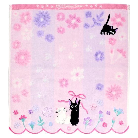 魔女の宅急便 フラワーレーン ウォッシュタオル