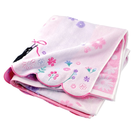 魔女の宅急便 フラワーレーン バスタオル | どんぐり共和国そらのうえ店