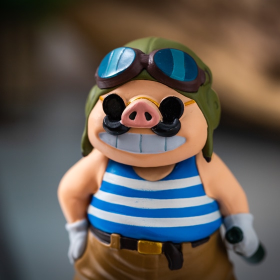 【GBL】紅の豚 バブルヘッドポルコ ミニ ポルコの休暇