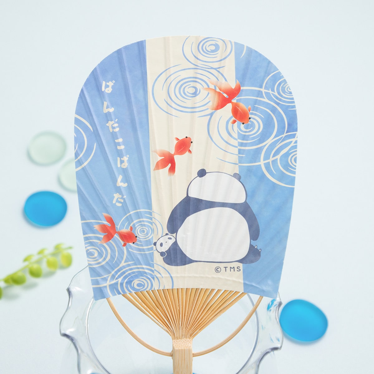 パンダコパンダ ゆうびんミニうちわ(定形封筒付き) | どんぐり共和国