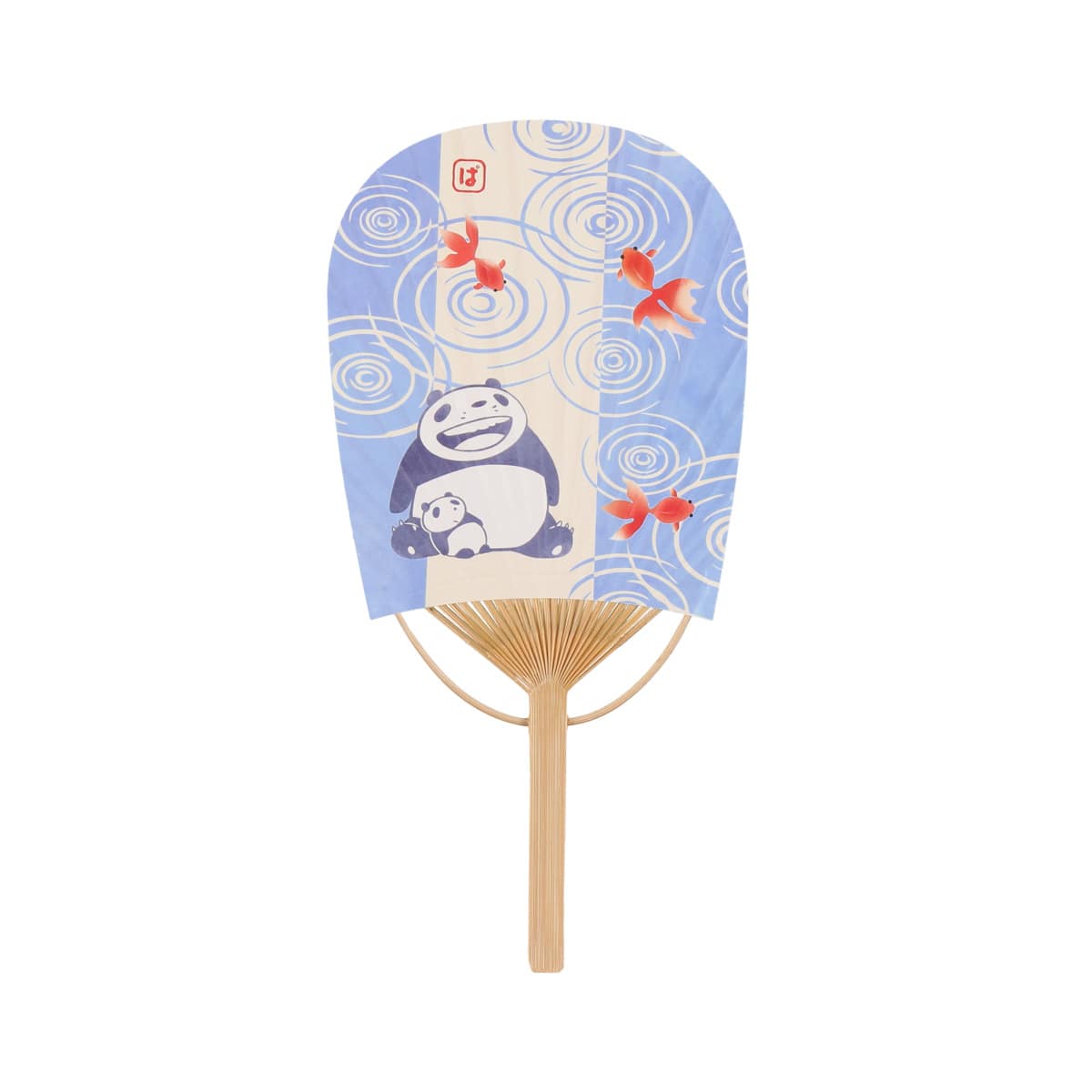 パンダコパンダ ゆうびんミニうちわ(定形封筒付き) | どんぐり共和国