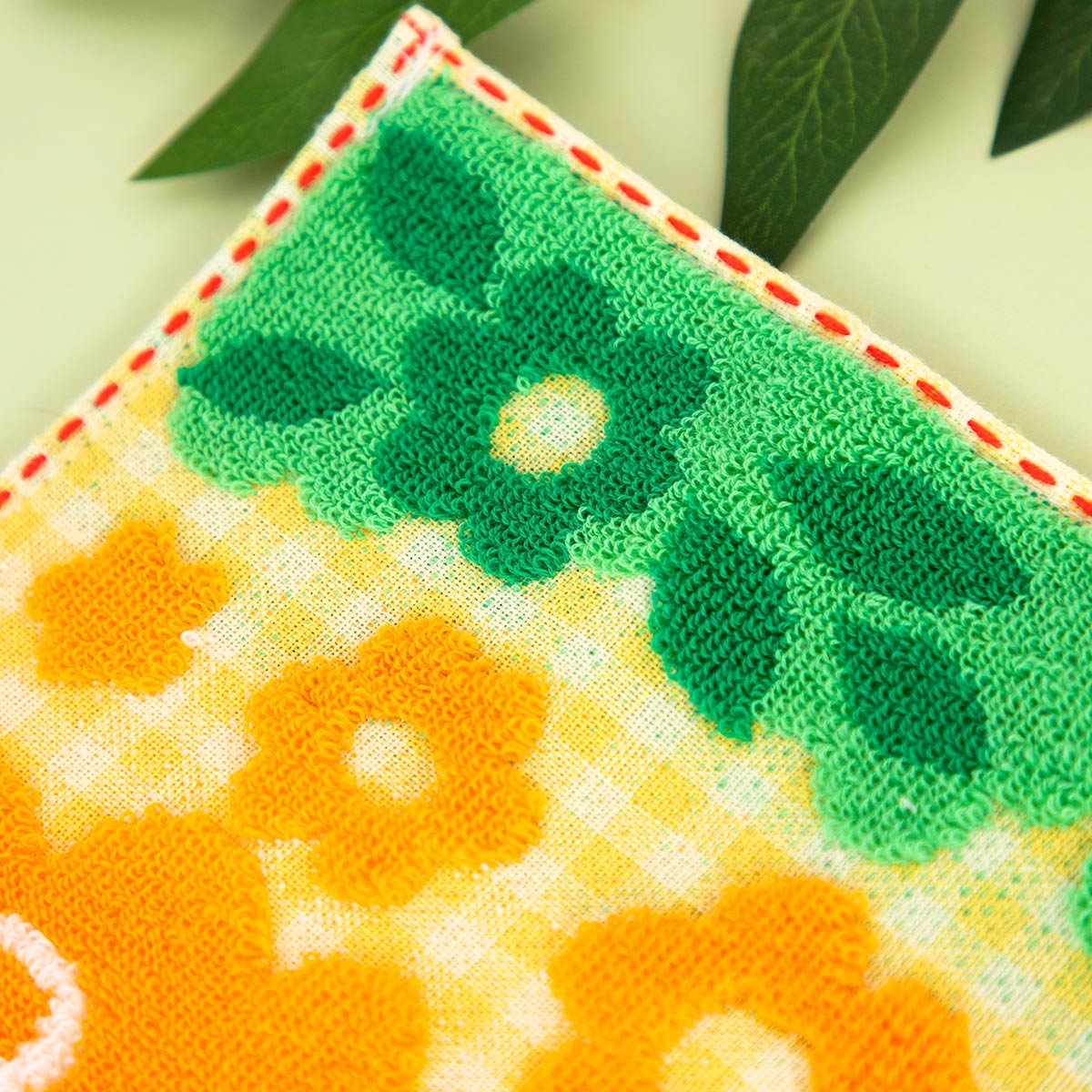 パンダコパンダ アップリケミニタオル にっこり | どんぐり共和国そら