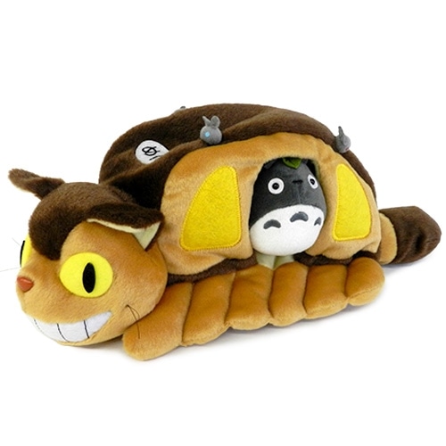 スタジオジブリ　どんぐり共和国　トトロ ネコバス ぬいぐるみ 二馬力 となりのトトロ ふんわりお手玉 ネコバス | どんぐり共和国そら