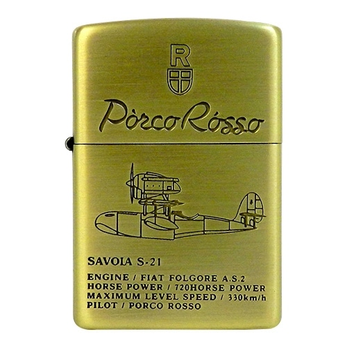 ZIPPO スタジオジブリ 紅の豚 SAVOIA S-21 希少品