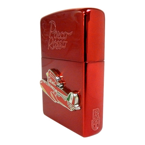 Zippo ジッポー スタジオジブリ ポルコ赤 (未使用品)