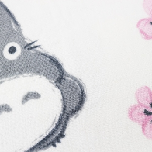 となりのトトロ 春風とトトロ フェイスタオル | どんぐり共和国そらの