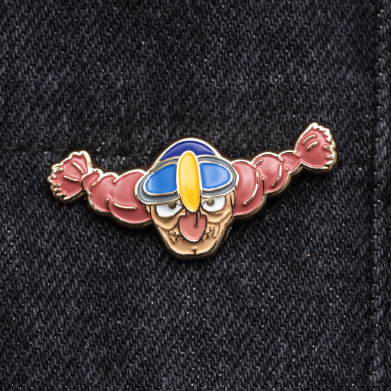 GBL】天空の城ラピュタ デザインピンバッジ ドーラ | どんぐり共和国