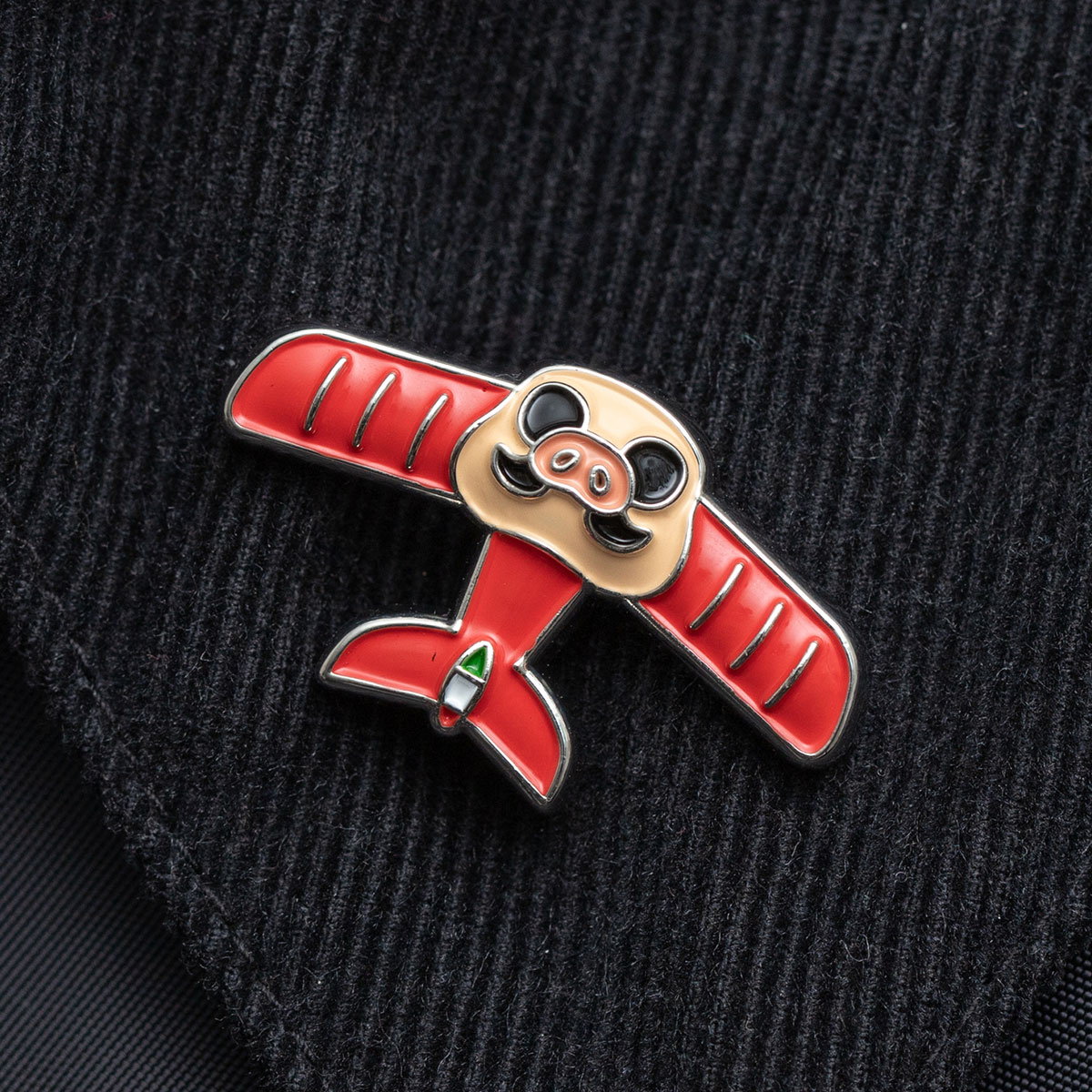 GBL】紅の豚 デザインピンバッジ ポルコ | どんぐり共和国そらのうえ店