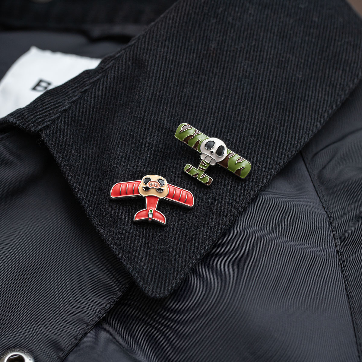 GBL】アーヤと魔女 デザインピンバッジ カセットテープ | どんぐり