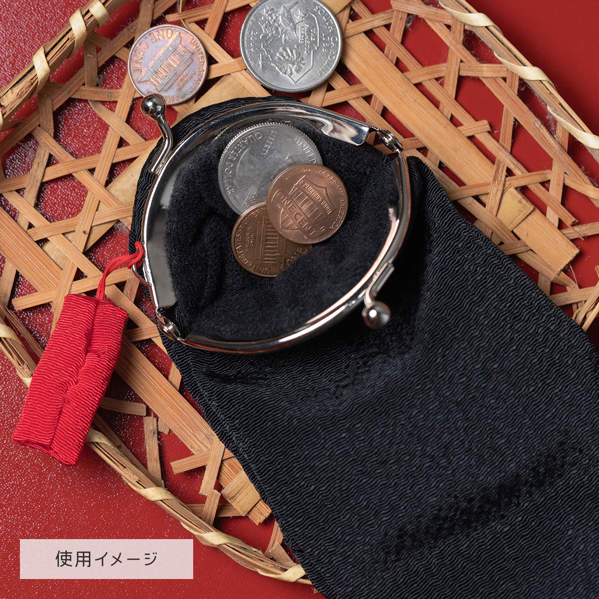 千と千尋の神隠し ちりめんがまぐち カオナシ | どんぐり共和国そらの