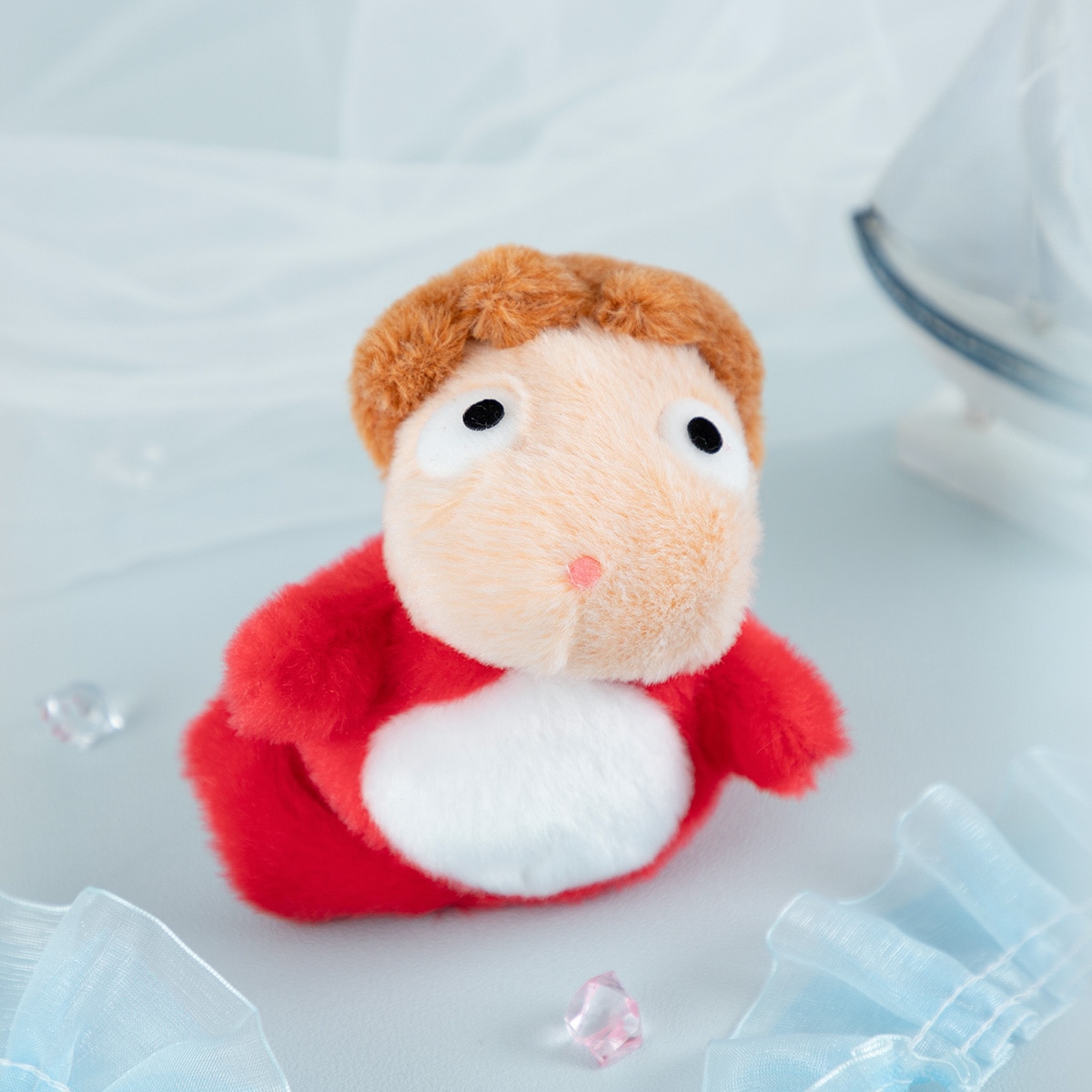 ポニョ　ぬいぐるみ 崖の上のポニョ ぬいぐるみ ふかふかポニョ マスコット