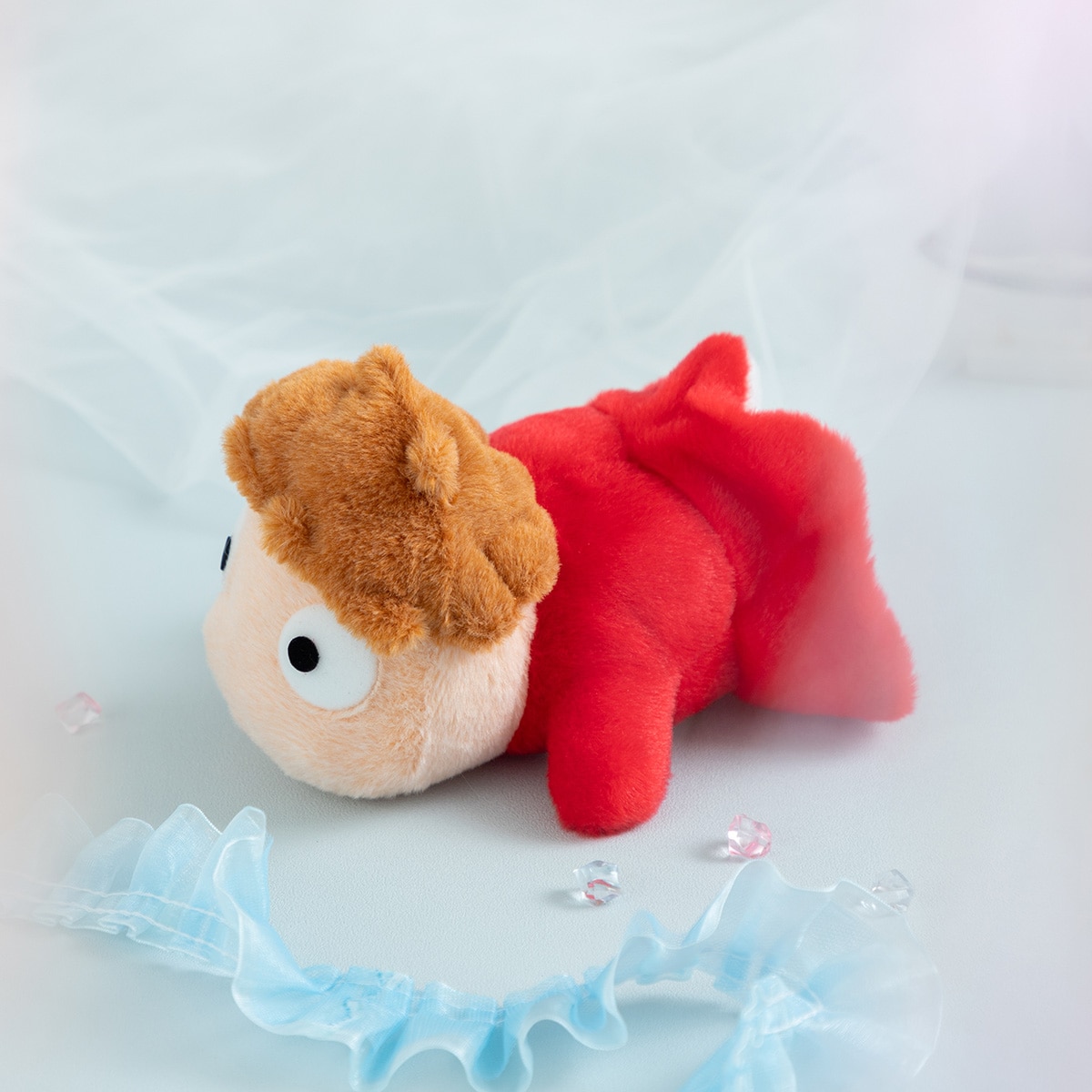 ポニョ　ぬいぐるみ 崖の上のポニョ ぬいぐるみ ふかふかポニョ（立ち/3534） | す