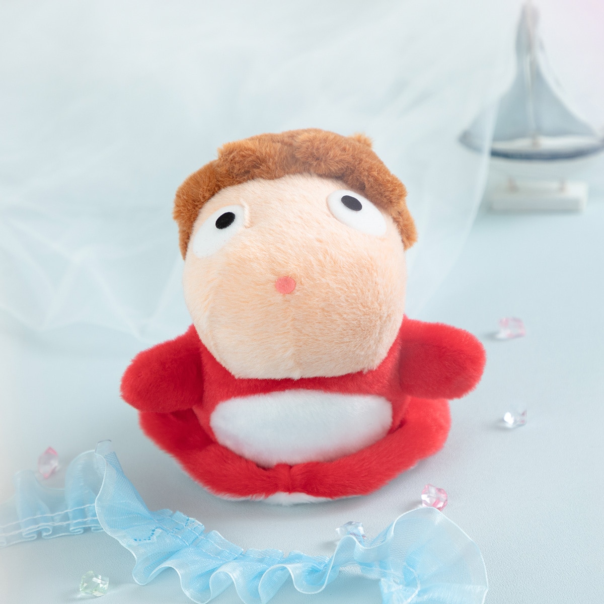 崖の上のポニョ ぬいぐるみ ふかふかポニョ 泳ぎ(S) | どんぐり