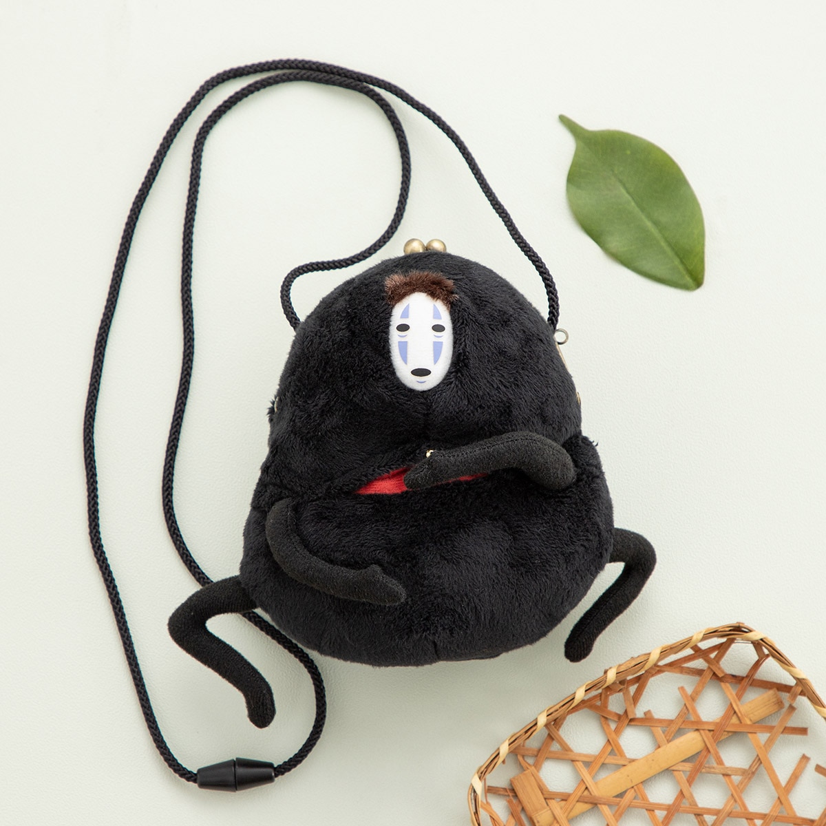 千と千尋の神隠し がまぐちポーチ むしゃむしゃカオナシ | どんぐり