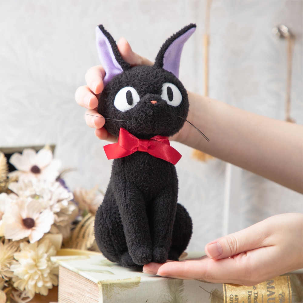 魔女の宅急便 ぬいぐるみ ほのぼのジジ M | どんぐり共和国そら