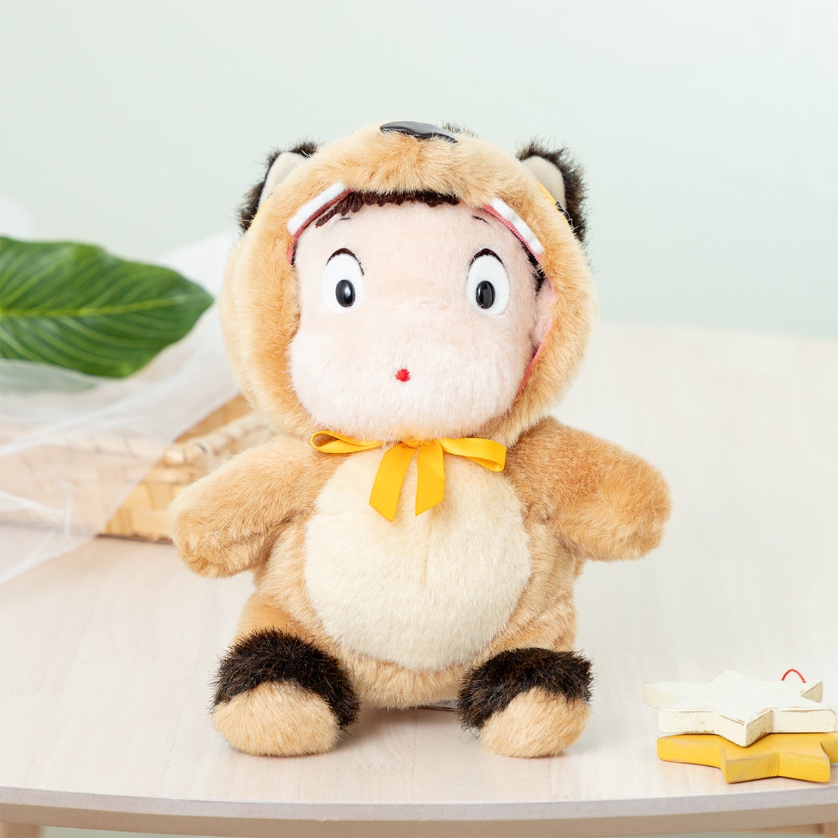となりのトトロ めいちゃん ネコバス トトロ ぬいぐるみ Mサイズ 2点 難あり となりのトトロ ぬいぐるみ 着ぐるみメイちゃん ネコバス M