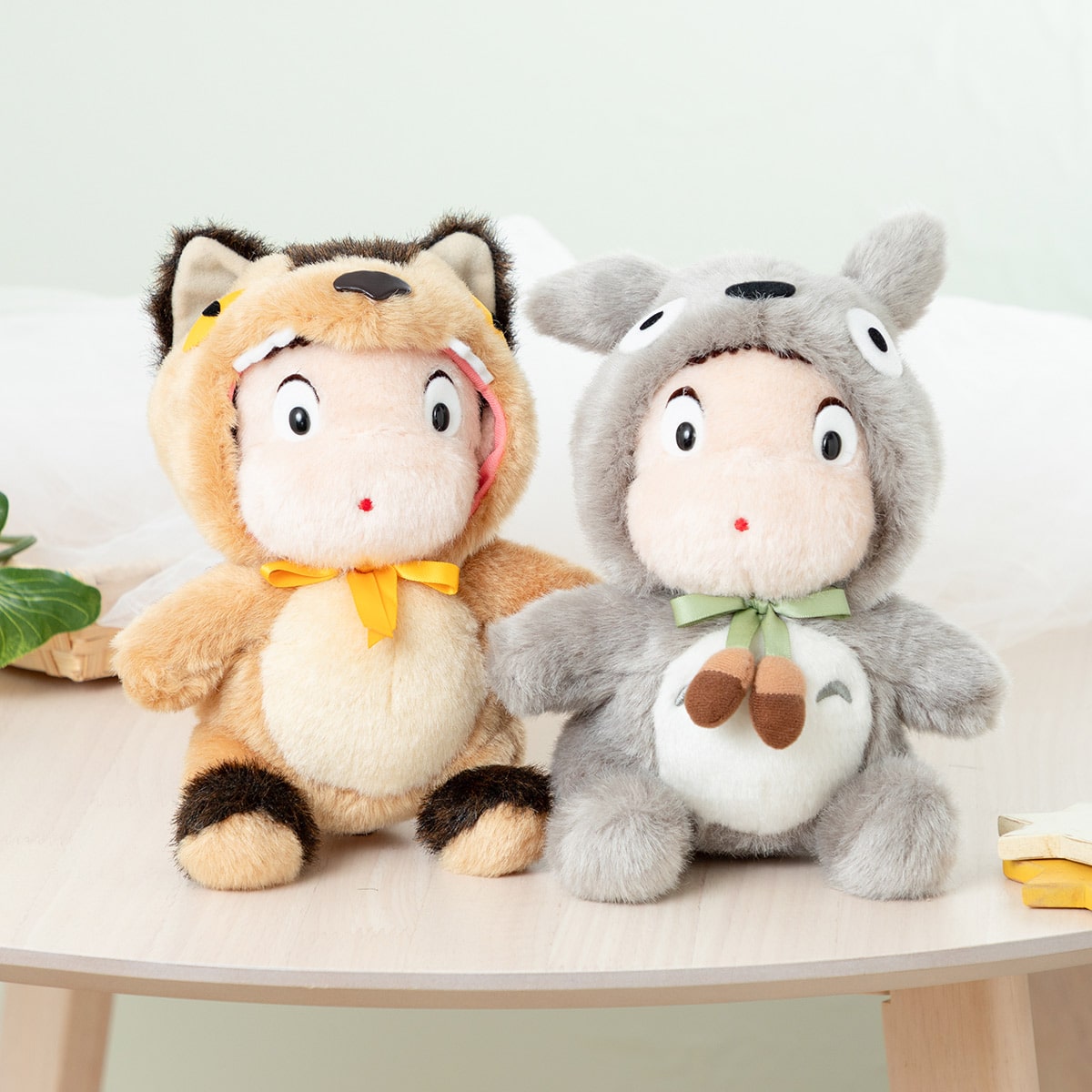 となりのトトロ　めい＆ネコバス　ぬいぐるみセット となりのトトロ ぬいぐるみ 着ぐるみメイちゃん ネコバス M