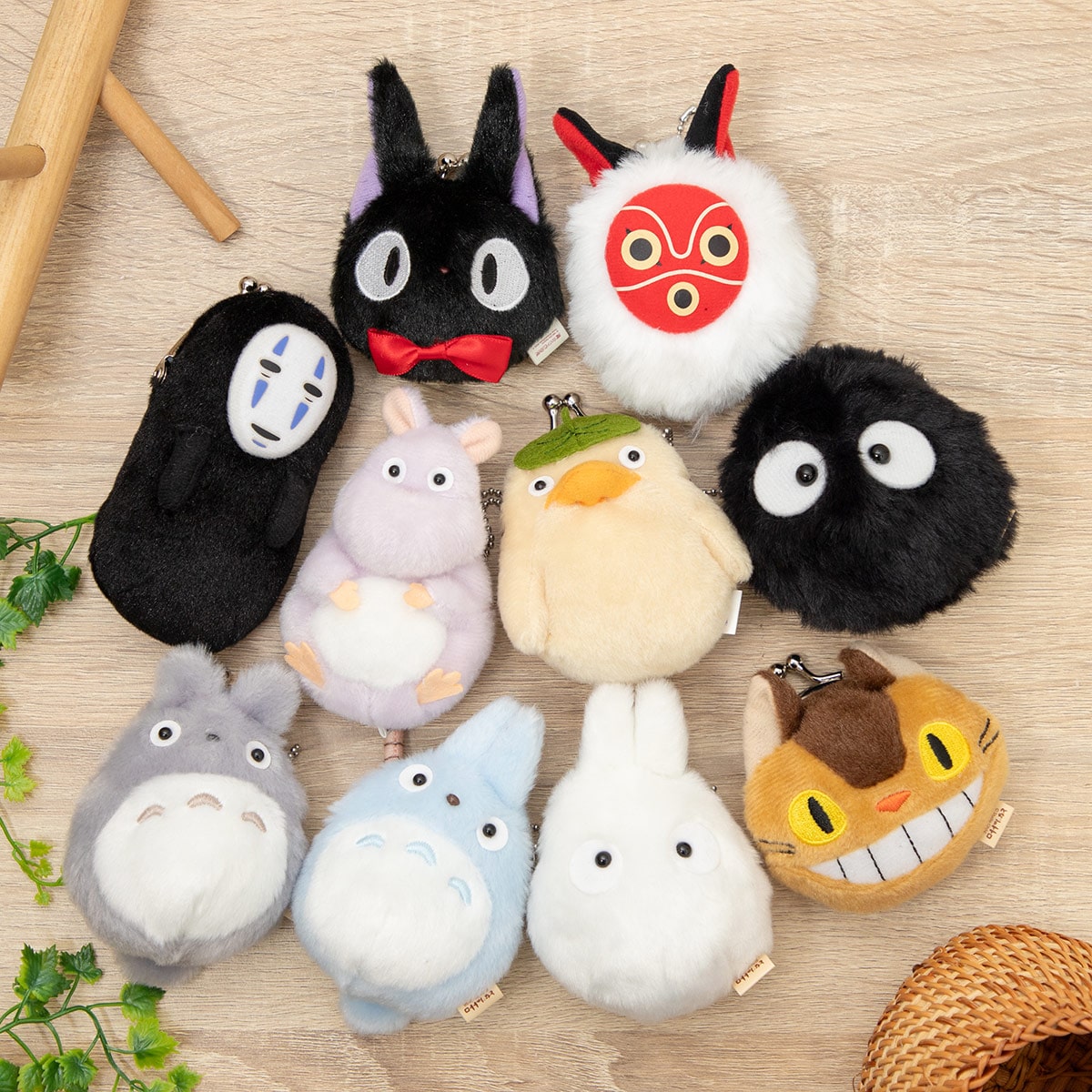 もののけ姫 ふんわりミニがまぐち サンのお面 | どんぐり共和国そらの