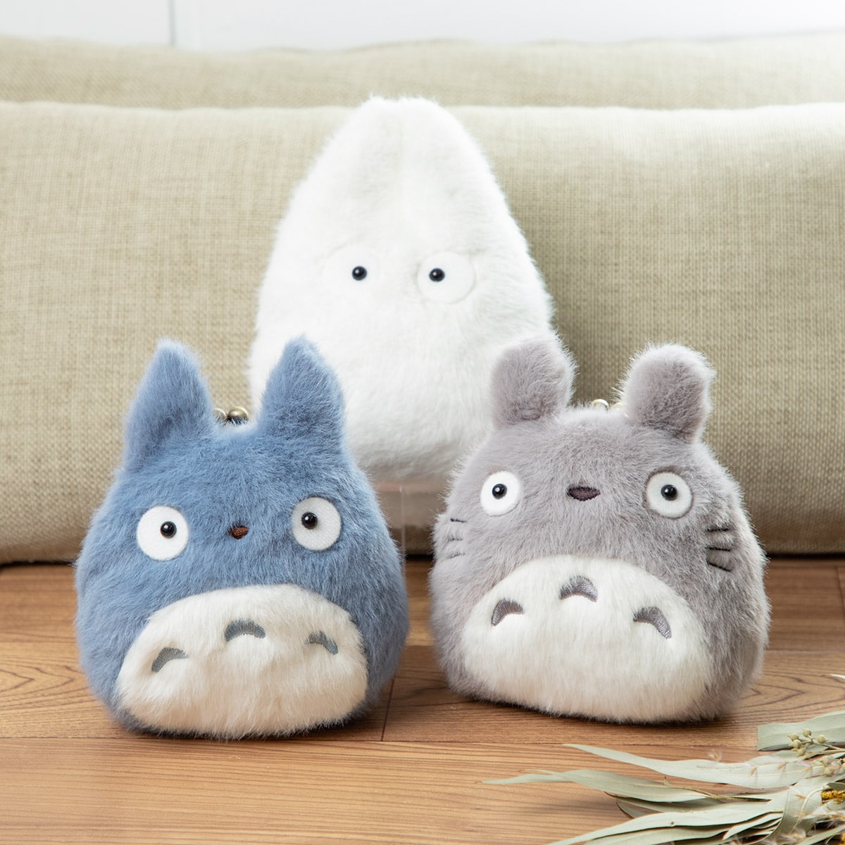 となりのトトロ ふわふわ がまぐち 小トトロ　中トトロ　大トトロ セット となりのトトロ ふわふわ がまぐち 小トトロ | どんぐり共和国そらのうえ店