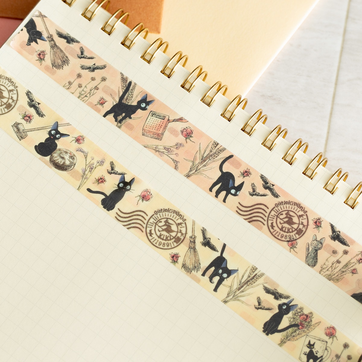 魔女の宅急便 マスキングテープ アンティーク柄 | どんぐり共和国そら