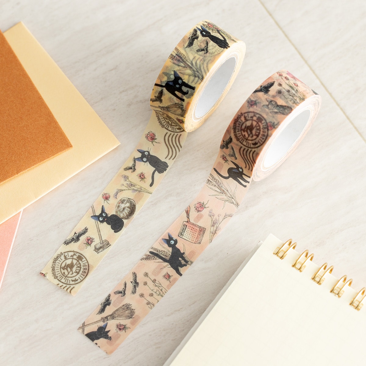 魔女の宅急便 マスキングテープ アンティーク柄 | どんぐり共和国そら