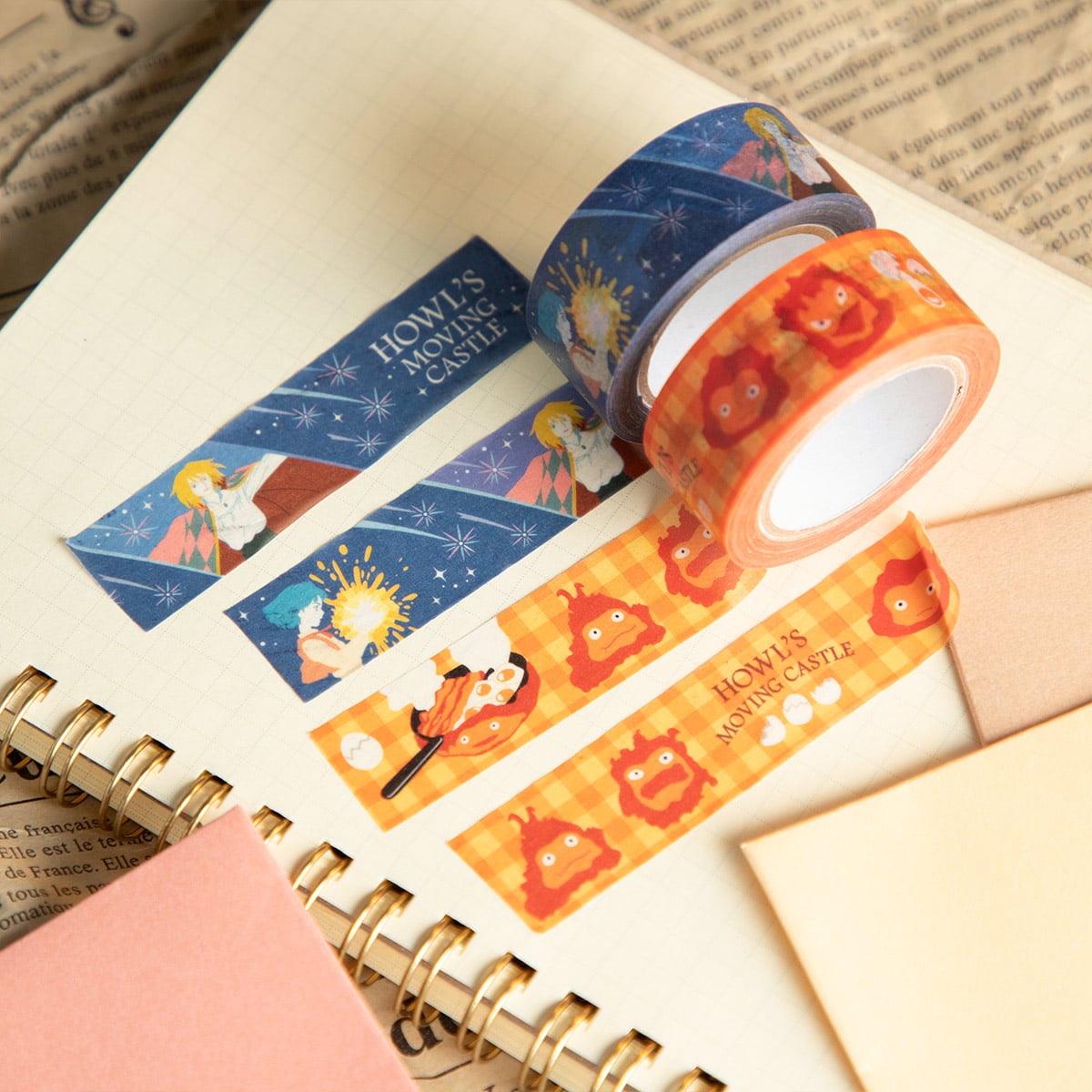 ハウルの動く城 マスキングテープ ベーコンエッグ柄 | どんぐり共和国