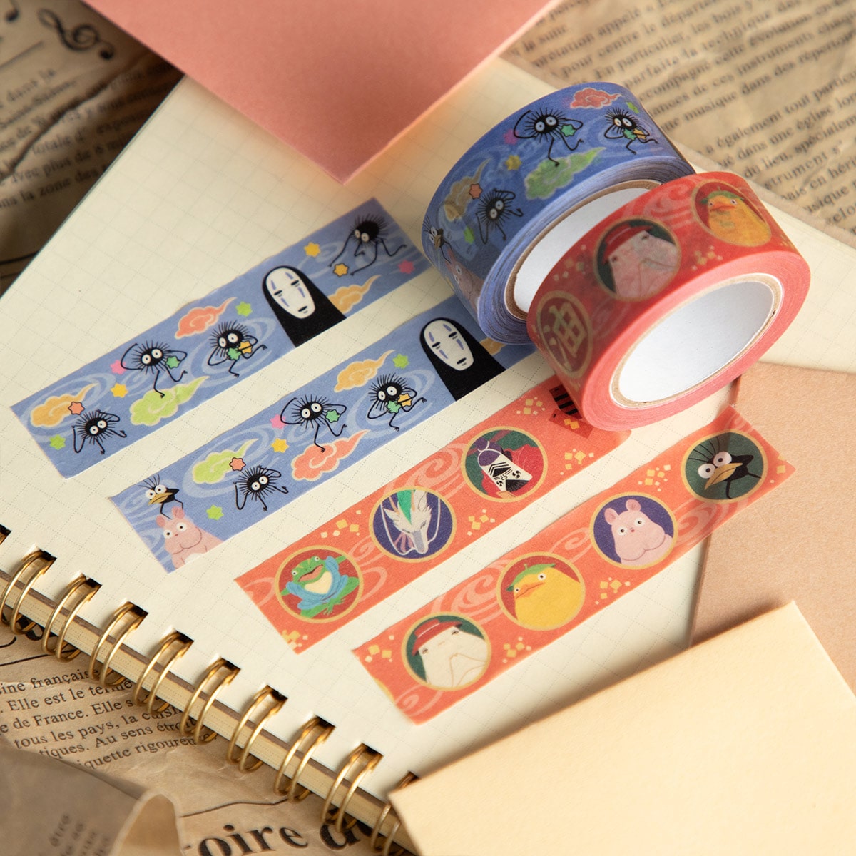 千と千尋の神隠し マスキングテープ 金平糖柄 | どんぐり共和国そらの