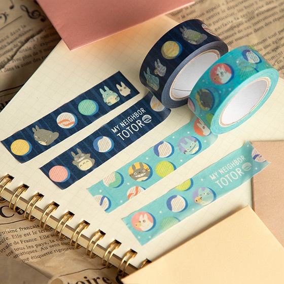 となりのトトロ マスキングテープ おはじき柄 | どんぐり共和国そらの