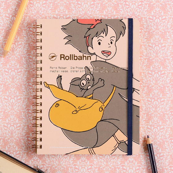 魔女の宅急便 ロルバーン ポケット メモ L (ピンク) | どんぐり共和国