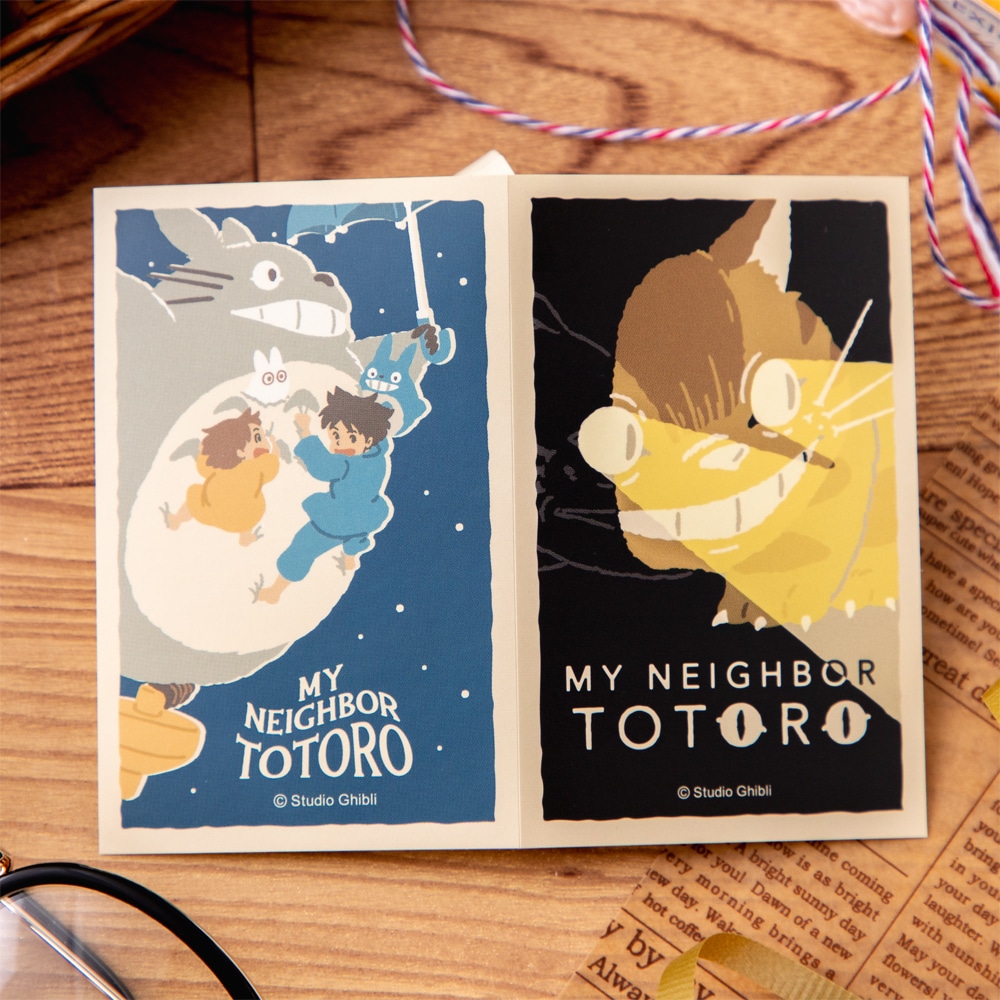【限定販売】 となりのトトロ レトロステッカー | どんぐり共和国そらのうえ店 お絵かき・ねんど・シール