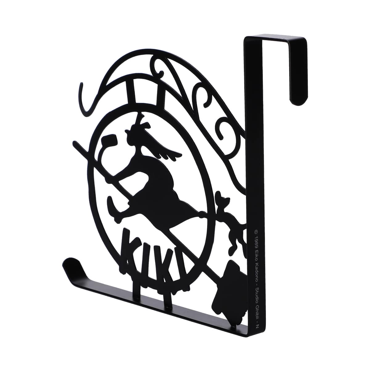 ジブリ　ドアフック　ハッター帽子店とキキの看板 ジブリ ドアフック ハッター帽子店とキキの看板