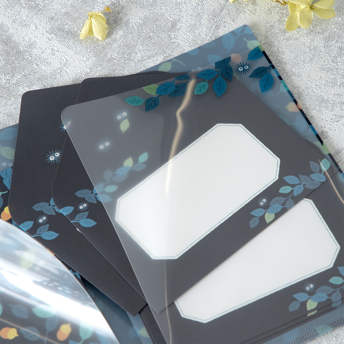 となりのトトロ クリアファイル & レターセット クロスケ | どんぐり