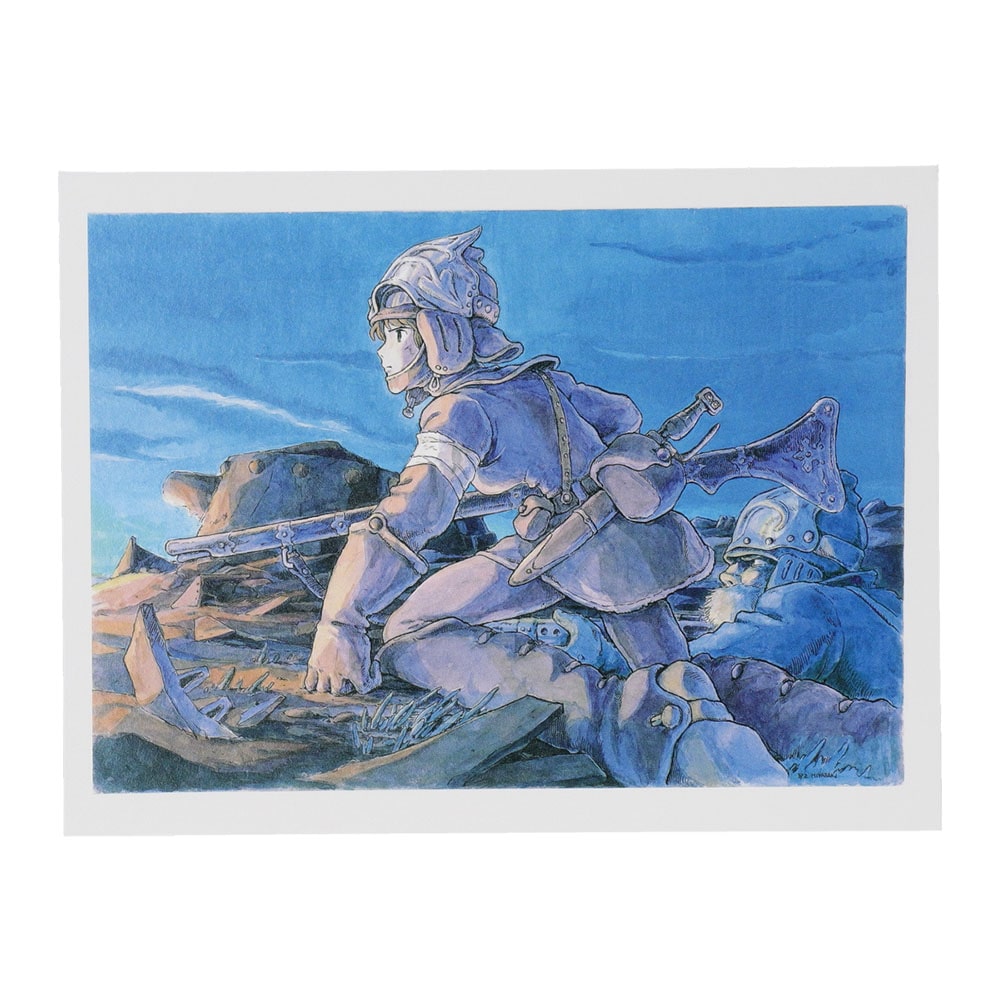 風の谷のナウシカ グリーティングカード 水彩画シリーズ（0823-01）